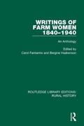 Cover: Writings of Farm Women, 1840-1940 - Routledge