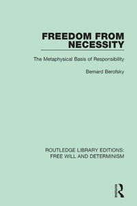 Abbildung von: Freedom from Necessity - Routledge