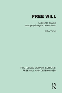 Enlarge image Cover: Free Will - Routledge
