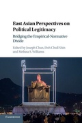 Cover: East Asian Perspectives on Political Legitimacy - Cambridge University Press