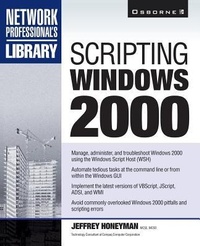 Abbildung von: Scripting Windows 2000 - Osborne/McGraw-Hill