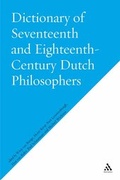 Cover: Dictionary of Seventeenth and Eighteenth-Century Dutch Philosophers - Continuum International Publishing Group Ltd.