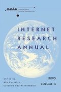 Cover: Internet Research Annual - Peter Lang Verlag