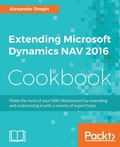 Cover: Extending Microsoft Dynamics NAV 2016 Cookbook - Packt Publishing
