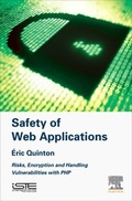 Cover: Safety of Web Applications - ISTE Press - Elsevier