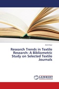 Cover: Research Trends in Textile Research: A Bibliometric Study on Selected Textile Journals - LAP Lambert Academic Publishing