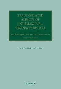 Enlarge image Cover: Trade Related Aspects of Intellectual Property Rights - Oxford University Press