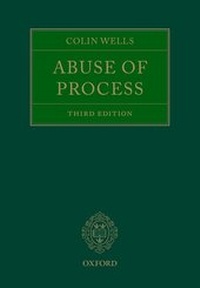 Enlarge image Cover: Abuse of Process - Oxford University Press