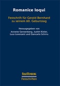 Cover: Romanice loqui - Stauffenburg