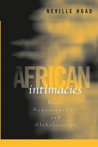 Enlarge image Cover: African Intimacies - University of Minnesota Press