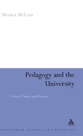 Cover: Pedagogy and the University - Continuum International Publishing Group Ltd.