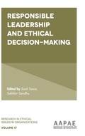 Cover: Responsible Leadership and Ethical Decision-Making - Emerald Publishing Limited