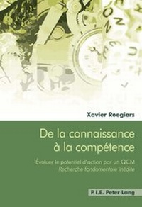 Abbildung von: De la connaissance à la compétence - Peter Lang Verlag