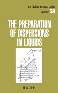 Abbildung von: The Preparation of Dispersions in Liquids - CRC Press