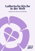 Cover: Lutherische Kirche in der Welt. Jahrbuch des Martin Luther-Bundes / Lutherische Kirche in der Welt - Martin-Luther-Bund