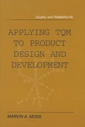 Cover: Applying TQM to Product Design and Development - CRC Press