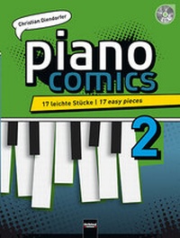 Abbildung von: piano comics 2, inkl. Audio-CD - Helbling