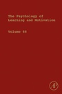 Cover: Psychology of Learning and Motivation - Academic Press