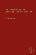 Cover: Psychology of Learning and Motivation - Academic Press