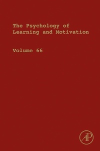 Enlarge image Cover: Psychology of Learning and Motivation - Academic Press