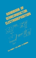 Cover: Handbook of Semiconductor Electrodeposition - CRC Press