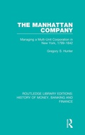 Cover: The Manhattan Company - Routledge