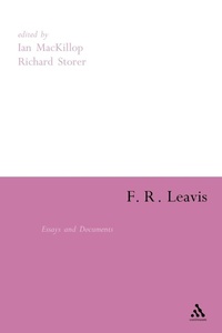 Enlarge image Cover: F.R. Leavis - Continuum International Publishing Group Ltd.