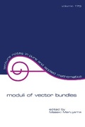Bild: Moduli of Vector Bundles - CRC Press