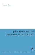 Cover: John Searle and the Construction of Social Reality - Continuum International Publishing Group Ltd.