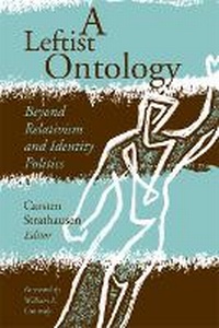 Enlarge image Cover: A Leftist Ontology - University of Minnesota Press