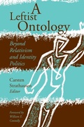Cover: A Leftist Ontology - University of Minnesota Press