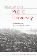 Cover: Reclaiming the Public University - Peter Lang Verlag