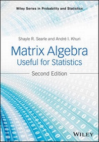 Abbildung von: Matrix Algebra Useful for Statistics - Wiley