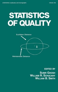 Enlarge image Cover: Statistics of Quality - CRC Press