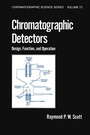 Cover: Chromatographic Detectors - CRC Press