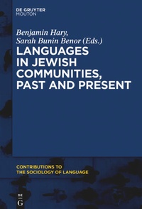 Enlarge image Cover: Languages in Jewish Communities, Past and Present - De Gruyter Mouton