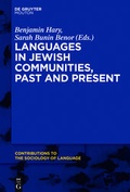 Cover: Languages in Jewish Communities, Past and Present - De Gruyter Mouton