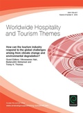 Cover: How can the tourism industry respond to the global challenges arising from climate change and environmental degradation? - Emerald Group Publishing Limited