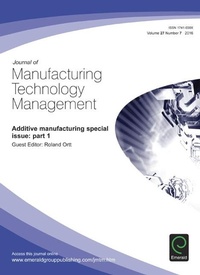 Abbildung von: Additive Manufacturing Special Issue - Emerald Group Publishing Limited