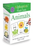 Cover: Alphaprints Flash Cards Animals - Priddy Books