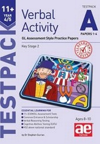 Enlarge image Cover: 11+ Verbal Activity Year 4/5 Testpack A Papers 1-4 - Accelerated Education Publications Ltd
