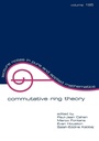 Cover: Commutative Ring Theory - CRC Press