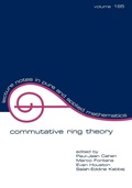 Cover: Commutative Ring Theory - CRC Press