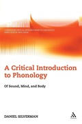 Cover: A Critical Introduction to Phonology - Continuum International Publishing Group Ltd.
