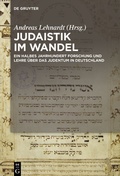 Cover: Judaistik im Wandel - De Gruyter