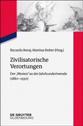 Cover: Zivilisatorische Verortungen - De Gruyter