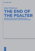 Cover: The End of the Psalter - De Gruyter