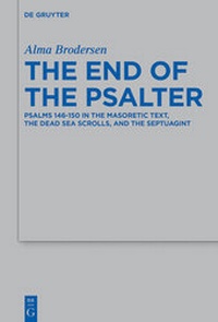 Enlarge image Cover: The End of the Psalter - De Gruyter