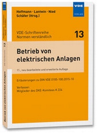 Abbildung von: Betrieb von elektrischen Anlagen - VDE Verlag