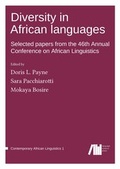 Cover: Diversity in African languages - Freie Universit&auml;t Berlin Universit&auml;tsbibliothek